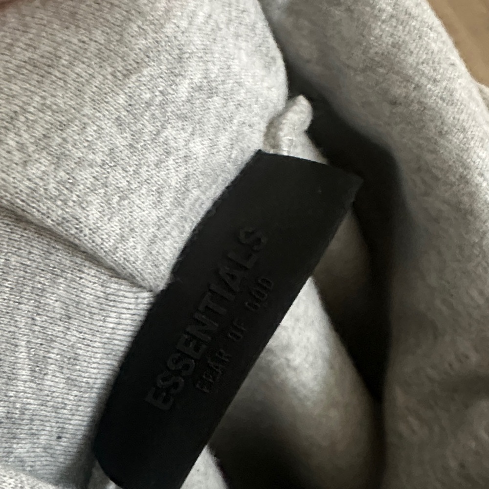 Essentials Gray Hoodie - Authentic - image 4